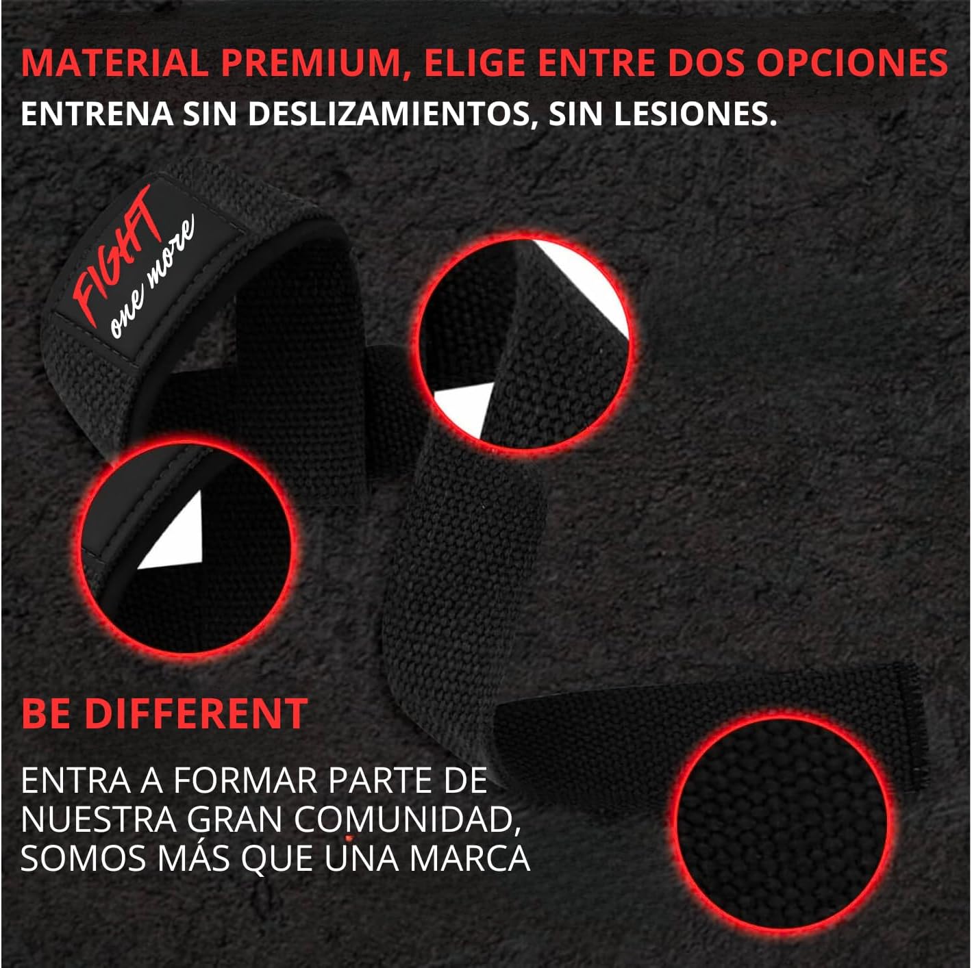 Straps Gym - Peso Muerto - Levantamiento De Pesas - Correas Levantamiento De Pesas - Straps Powerlifting - Agarre Gym - Lifting Straps - Accesorios Gym Para Mujeres Y Hombres