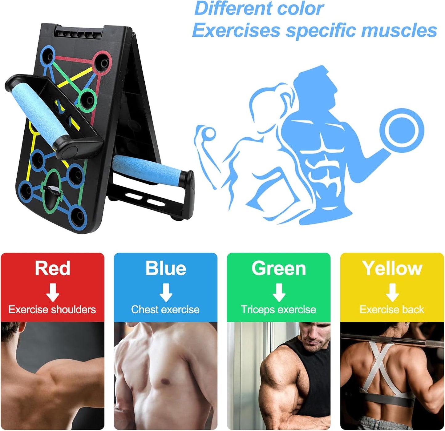 Tabla para Flexiones | Pack Principiantes Gym y Fitness