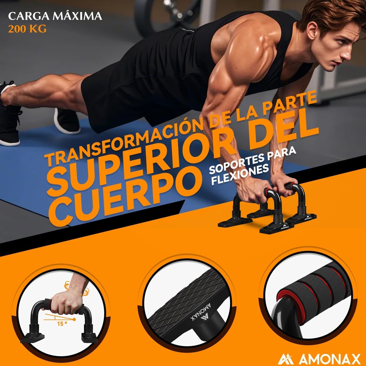 KIT - Rodillo De Rueda Para Abdominales Con Alfombrilla Grande Para Ejercitar Abdominales, Doble Rueda Con Modos De Entrenamiento De Fuerza Dual En El Gimnasio En Casa