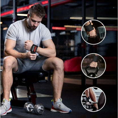 Straps Gym - Peso Muerto - Levantamiento De Pesas - Correas Levantamiento De Pesas - Straps Powerlifting - Agarre Gym - Lifting Straps - Accesorios Gym Para Mujeres Y Hombres