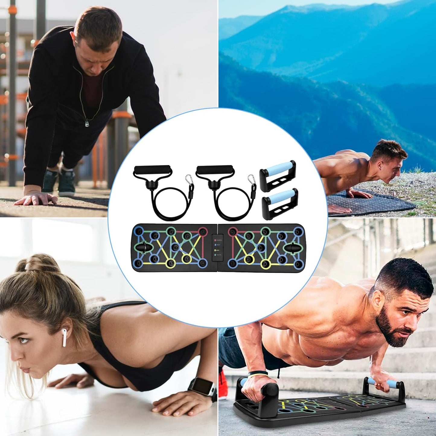 Tabla para Flexiones | Pack Principiantes Gym y Fitness
