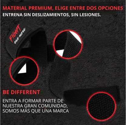 Straps Gym - Peso Muerto - Levantamiento De Pesas - Correas Levantamiento De Pesas - Straps Powerlifting - Agarre Gym - Lifting Straps - Accesorios Gym Para Mujeres Y Hombres